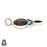 Stick Agate Pendant & Chain P7519