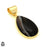 Banded Agate 24K Gold Plated Pendant  GPH1807