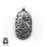 Navajo Folk Art Turkey Bear Lady  Carving Silver Pendant & Chain N350
