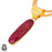 Ceylon Ruby 24K Gold Plated Pendant  GPH1266