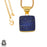 Lapis Lazuli 24K Gold Plated Pendant  GPH1230