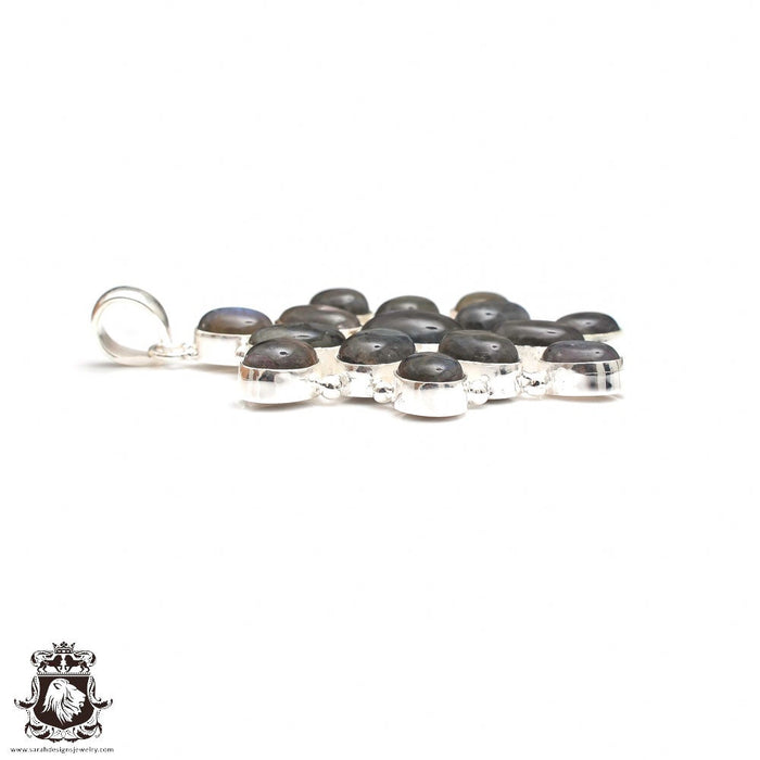 Labradorite Pendant & Chain P9220