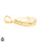 Mabe Biwa Pearl 24K Gold Plated Pendant  GPH1706