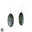 Ruby Zoisite 925 SOLID Sterling Silver Hook Dangle Earrings E332