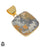 Malinga Jasper 24K Gold Plated Pendant  GPH1105