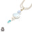 Owyhee Blue Opal Blue Lace Agate Pendant & Chain P9178
