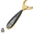 Orthoceras Fossil 24K Gold Plated Pendant  GPH809