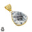 Dendritic Opal 24K Gold Plated Pendant  GPH829