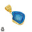 Geode 24K Gold Plated Pendant  GPH855