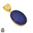 Lapis Lazuli 24K Gold Plated Pendant  GPH1231