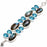 Labradorite Blue Topaz Bracelet B4242