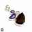 Genuine Obsidian Arrowhead Pendant & Chain P8766
