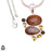 3 Inches Umba Sapphire Pendant & Chain P8144