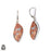 2 Inch Malingo Jasper 925 SOLID Sterling Silver Leverback Earrings E187