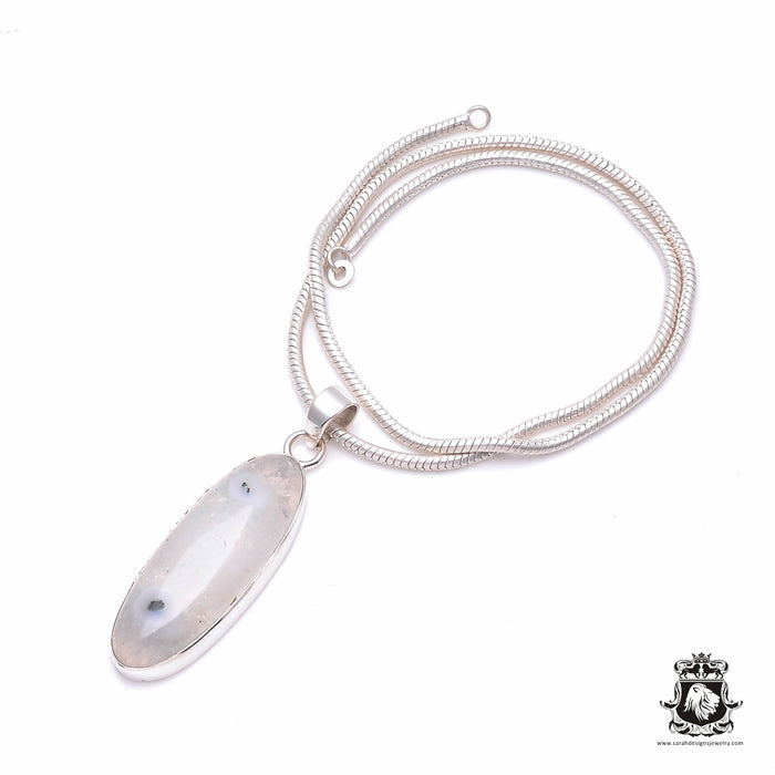 Stalactite Sterling Silver Pendant & Chain P6319