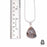 Agate Drusy Fine 925 Sterling Silver Pendant & Chain P6254