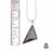 Stick Agate Sterling Silver Pendant & Chain P6258