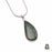Turkish Turquoise Sterling Silver Pendant & Chain P6327
