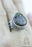 Size 8.5 Tourmaline Aggregate Sterling Silver Ring r1821