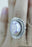Size 6 Drusy Sterling Silver Ring r1446