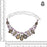 Labradorite Amethyst Bracelet Necklace Set 611