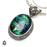 Dichroic Glass Murano Glass Pendant & Chain  V312