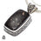 Black Sapphire Obsidian Pendant & Chain  V904