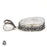 Tabasco Coconut Geode Pendant & Chain  V1292