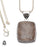 Fossilized Bali Coral Pendant 4mm Snake Chain V738