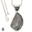 Desert Druzy Drusy Vintage Silver Pendant & Chain  V131