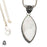 Mother of Pearl Pendant & Chain  V1151