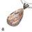 Crazy Lace Agate Pendant 4mm Snake Chain V1617