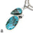 Turquoise Pendant & Chain P6521