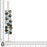 Labradorite Pearl Aquamarine Bracelet B3729