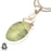 Prehnite Pearl Pendant & Chain P7273