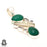 Emerald Pearl Pendant & Chain P7281