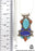 2.8 Inch Lapis Turquoise Tibetan Silver Nepal Pendant N10