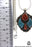 Turquoise Coral Tibetan Silver Nepal Pendant 4MM Snake Chain N22