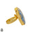 Size 7.5 - Size 9 Ring Scheelite 24K Gold Plated Ring GPR134