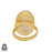 Size 7.5 - Size 9 Ring Ametrine 24K Gold Plated Ring GPR442