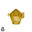 Size 7.5 - Size 9 Ring Lemon Quartz 24K Gold Plated Ring GPR248