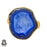 Size 7.5 - Size 9 Ring Ocean Agate Geode 24K Gold Plated Ring GPR283