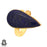 Size 8.5 - Size 10 Adjustable Lapis Lazuli 24K Gold Plated Ring GPR602
