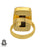 Size 6.5 - Size 8 Adjustable Noreena Jasper 24K Gold Plated Ring GPR612