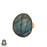 Size 9.5 - Size 11 Ring Canadian Labradorite 24K Gold Plated Ring GPR899