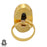 Size 6.5 - Size 8 Ring Banded Agate 24K Gold Plated Ring GPR1066