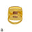 Size 8.5 - Size 10 Adjustable Lodolite Quartz 24K Gold Plated Ring GPR28