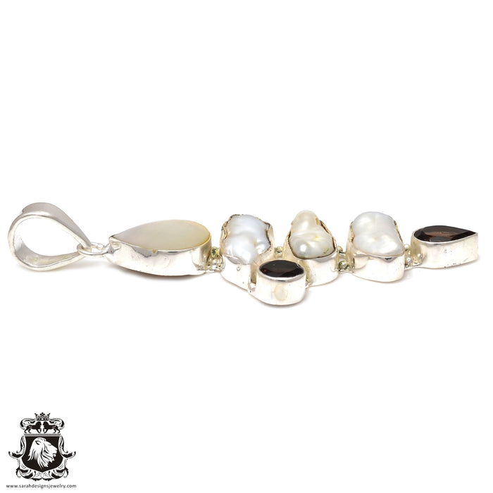 Pearl Pendant & Chain P7593