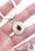 Fire Opal 925 Sterling Silver Pendant & Chain O7