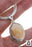 Fire Opal 925 Sterling Silver Pendant & Chain O33
